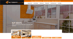 Desktop Screenshot of elitdizayn.com